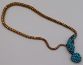 JEWELRY. VICTORIAN 14KT GOLD T