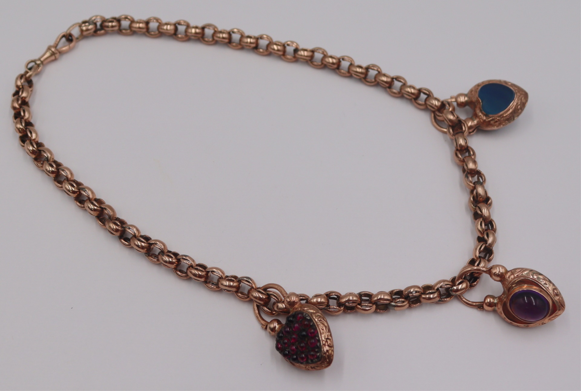 JEWELRY. VICTORIAN 9CT AND 14KT