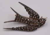 JEWELRY. VICTORIAN SILVER-TOPP