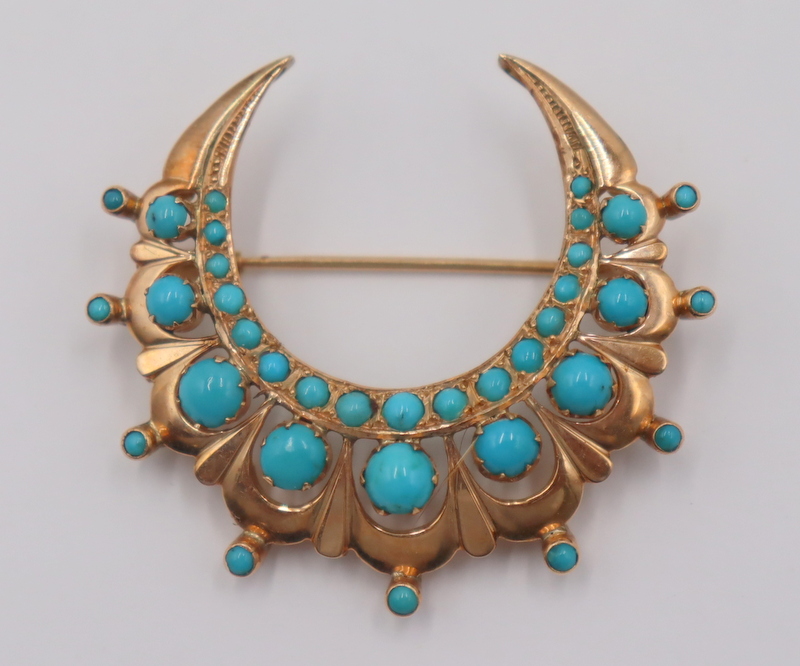 JEWELRY. VICTORIAN STYLE 14KT