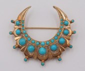 JEWELRY. VICTORIAN STYLE 14KT