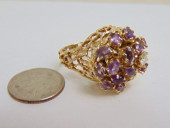 JEWELRY. VINTAGE 14KT DIAMOND
