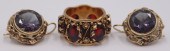 JEWELRY. VINTAGE 14KT GOLD AND
