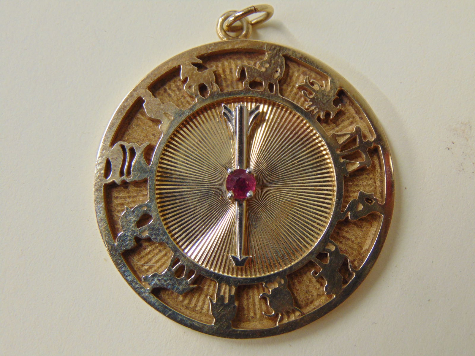 JEWELRY. VINTAGE 14KT GOLD DANKER