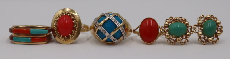 JEWELRY. VINTAGE 14KT GOLD
