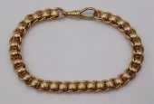 JEWELRY. VINTAGE 9CT GOLD BRAC