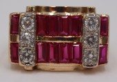 JEWELRY. VINTAGE/RETRO 14KT GO