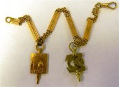 JEWELRY: Watch Fob and Two Att