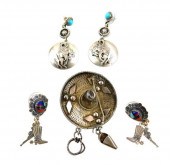 JEWELRY: WESTERN THEMED STERLI