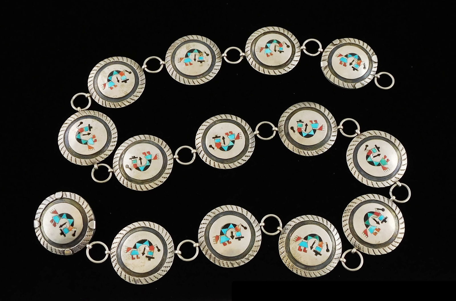 JEWELRY: ZUNI SILVER 'GHAN