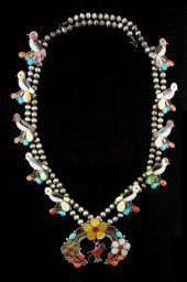 JEWELRY: ZUNI STYLE BIRD SQUAS