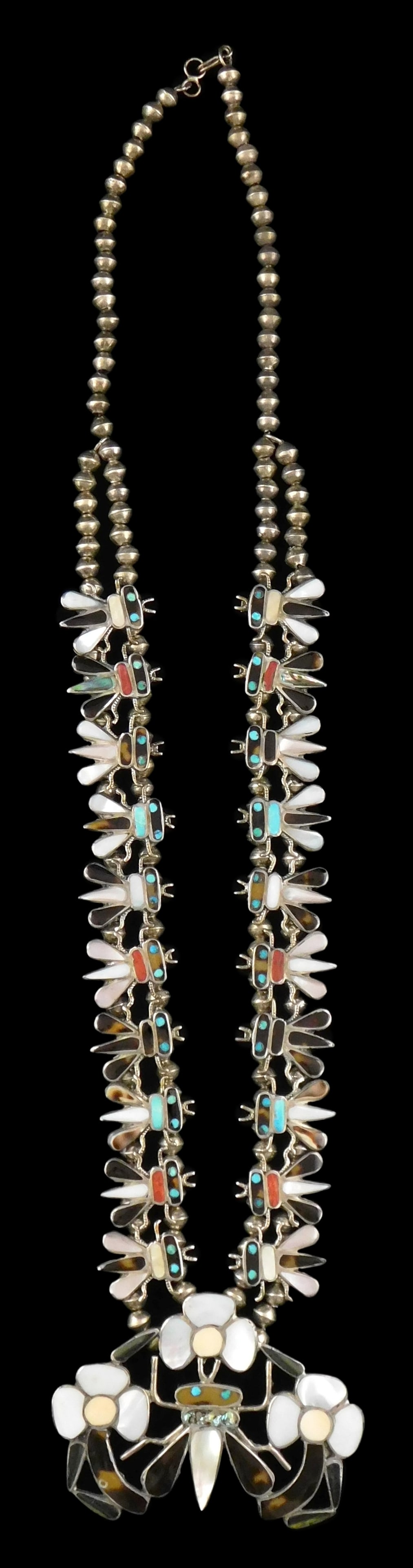 JEWELRY: ZUNI STYLE FLY SQUASH