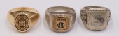 JEWELRY.14KT GOLD AND STERLING