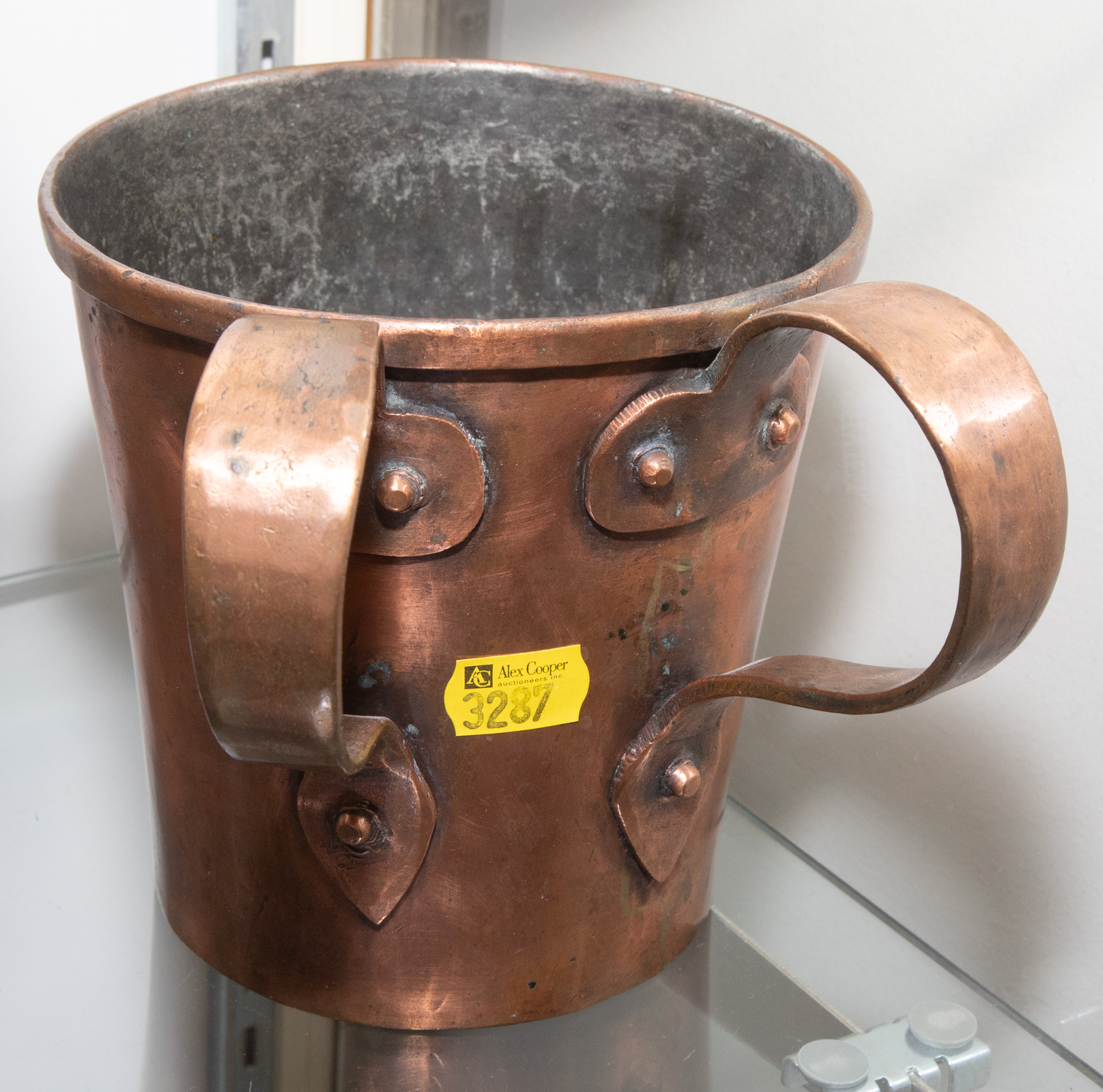 JEWISH COPPER HAND-WASHING CUP