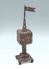 JEWISH SILVER FILIGREE JUDAICA