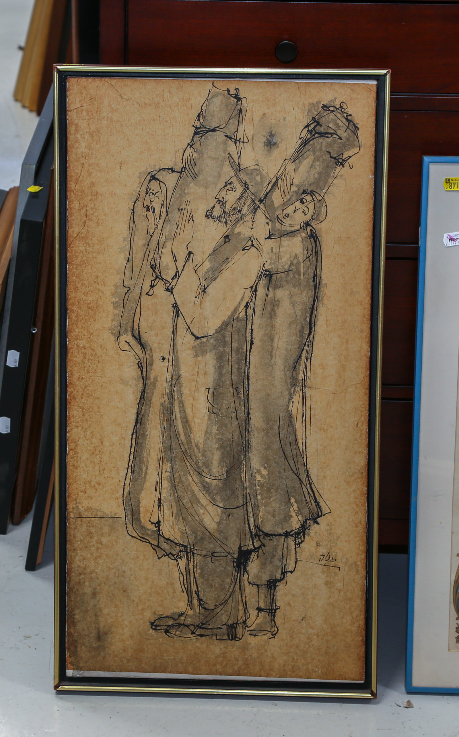 JEWISH-THEMED MIXED MEDIA