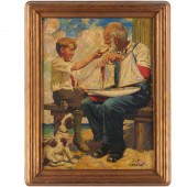J.F. KERNAN, OIL ON CANVAS, IL