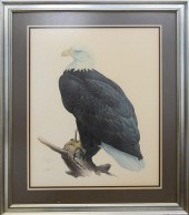 J.F. LANSDOWNE SIGNED PRINT OF