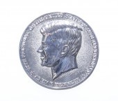 JFK 50TH ANNIVERSARY MEDAL SIL