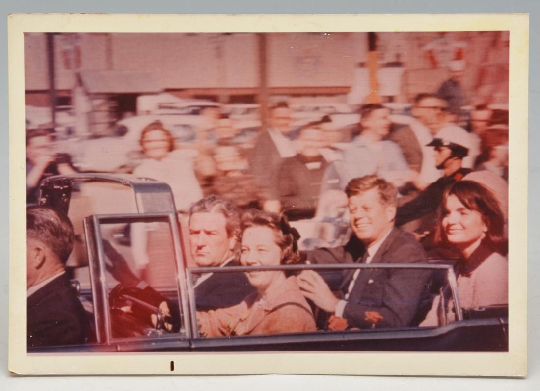 JFK PHOTO. AMATEUR SNAPSHOT MADE