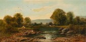 J.G. ATKINSON OIL ON CANVAS MA