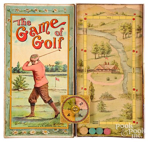 J.H. SINGER THE GAME OF GOLF, CA.