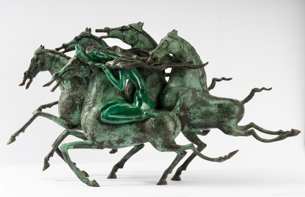 JIANG TIE FENG (B. 1938): EMERALD