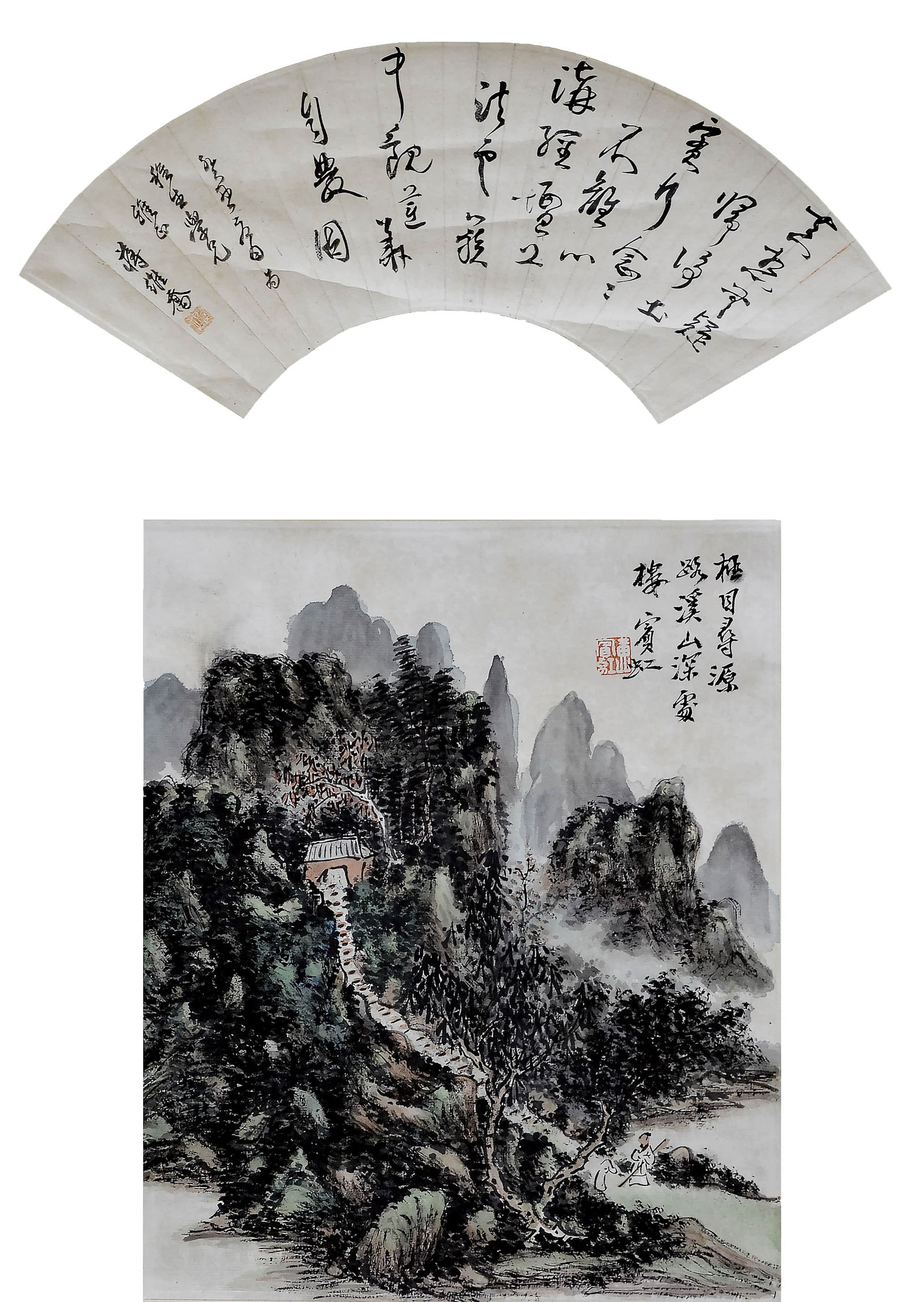 JIANG WEIQIAO (1873-1958) AND HUANG