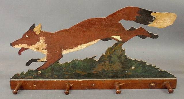 Jig sawed and paint decorated