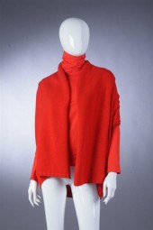 JIL SANDER ORANGE CASHMERE SWE
