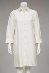 Jil Sander white silk shirt dr