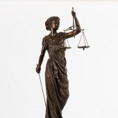 JILL BURKEE BRONZE 'LADY JUSTI