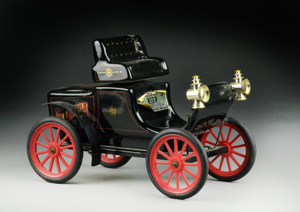 Jim Beam Decanter in Antique Car