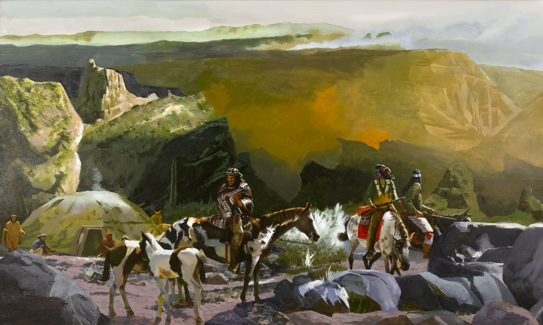 JIM CARSON (1942- ), DESERT