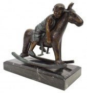JIM DAVIDSON BRONZE SCULPTURE