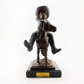 JIM DAVIDSON SIGNED BRONZE CHI