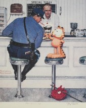 JIM DAVIS, GARFIELD MEETS NORM