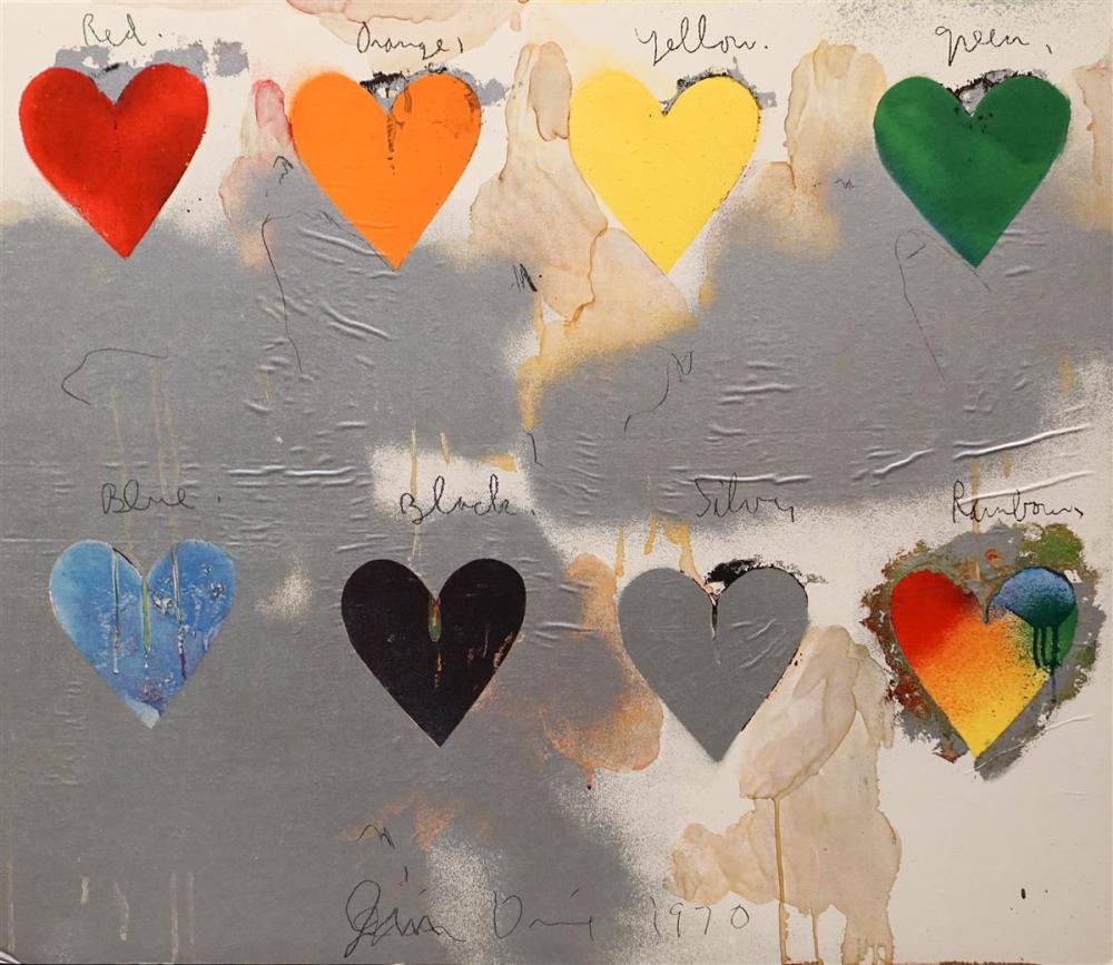 JIM DINE (AMERICAN, 1935-) EIGHT