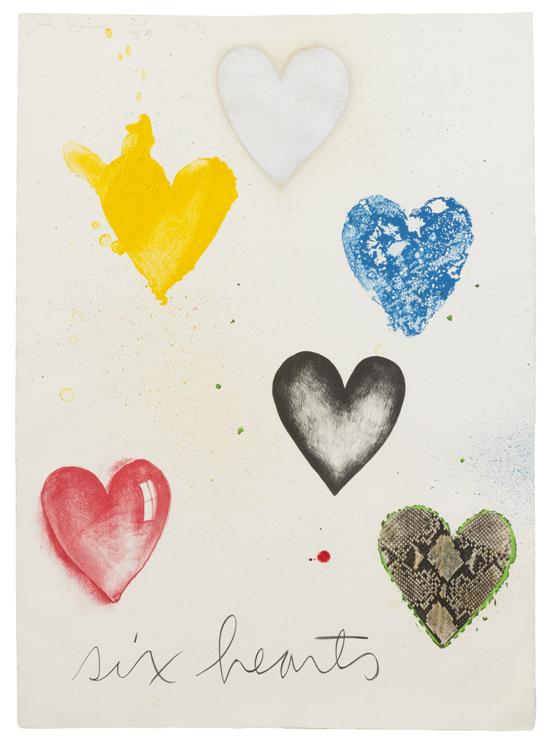*Jim Dine (American b. 1935) Six