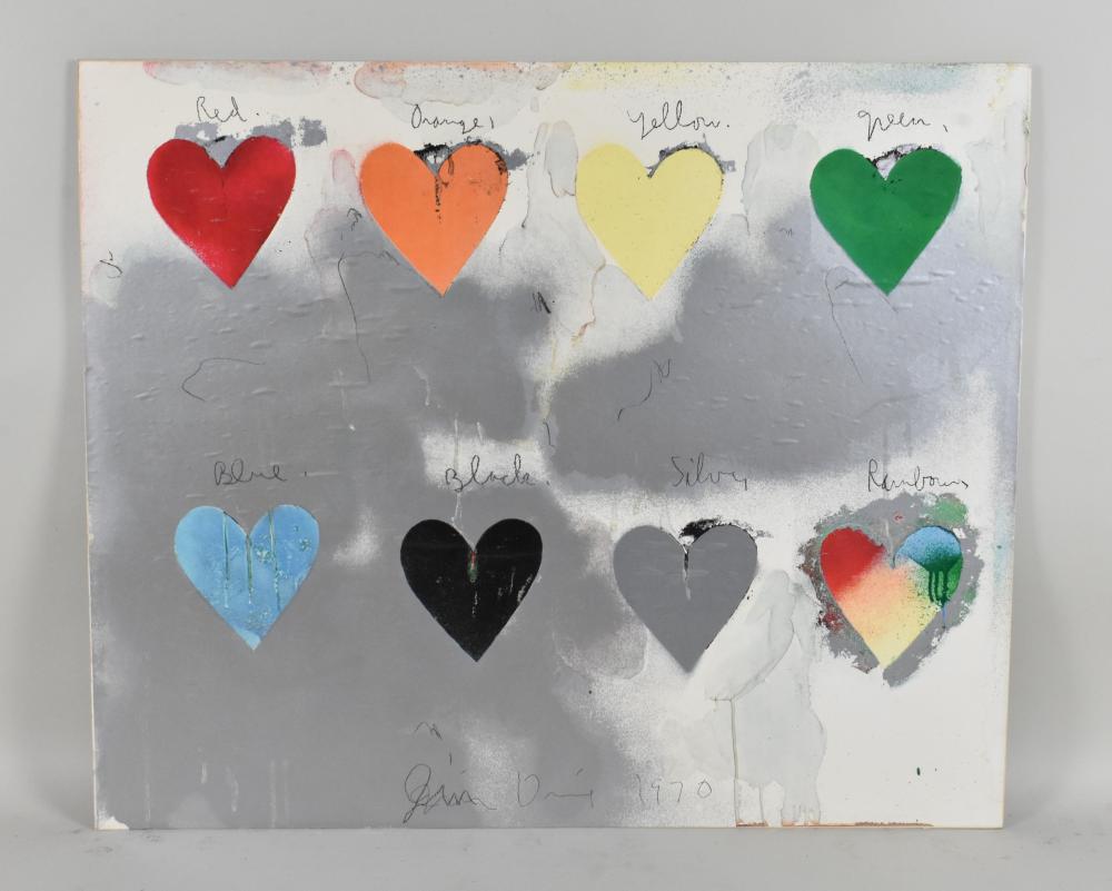JIM DINE, (AMERICAN, B. 1935), 8