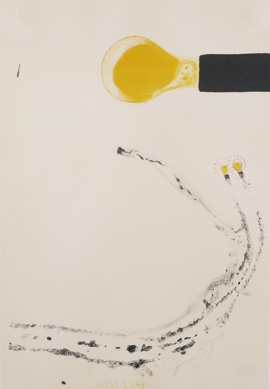 JIM DINE, HOSE LAMP,