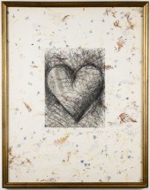 JIM DINE "THE JEWISH HEART" ET