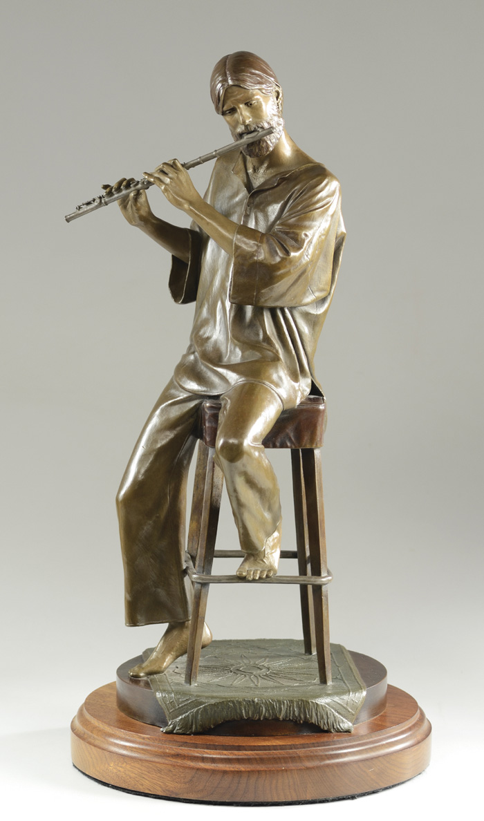 JIM HENDERSON BRONZE SCULPTURE