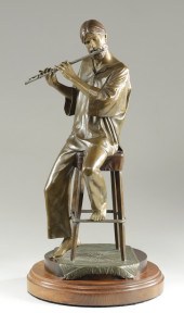 JIM HENDERSON BRONZE SCULPTURE