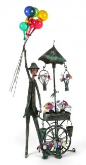 JIM LEWK COPPER FIGURATIVE SCU