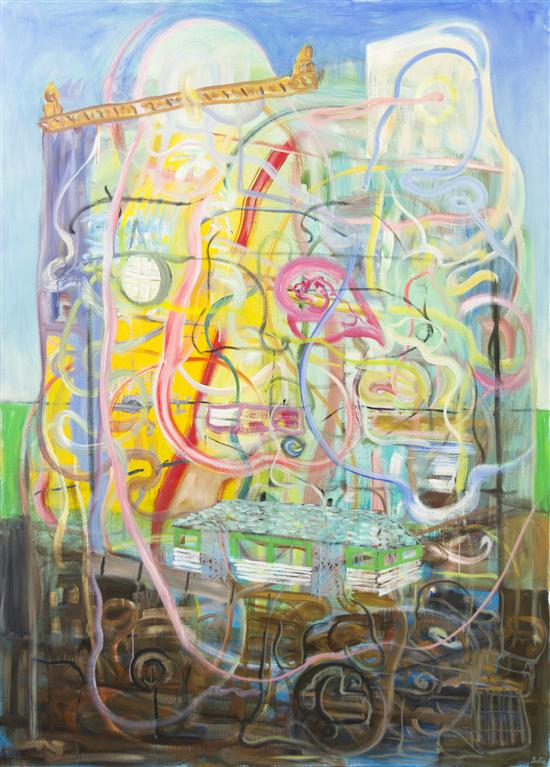 Jim Lutes (American b. 1955) Upward