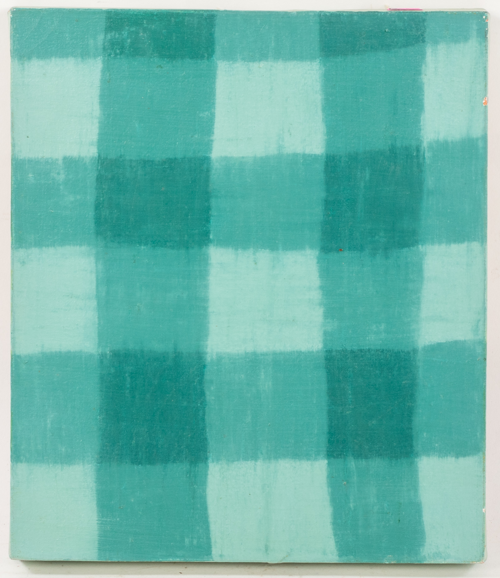 JIM MEADE. GREEN GRID, OIL Oil on