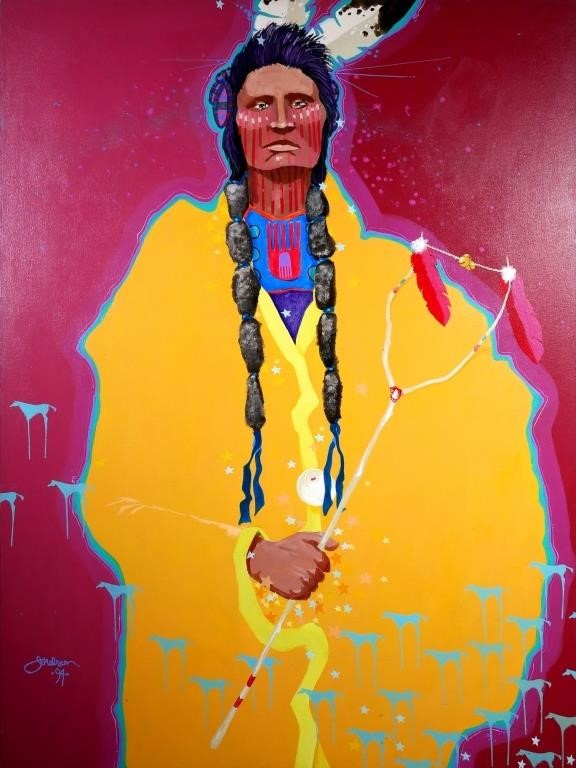 JIM NELSON, O/C NATIVE AMERICAN