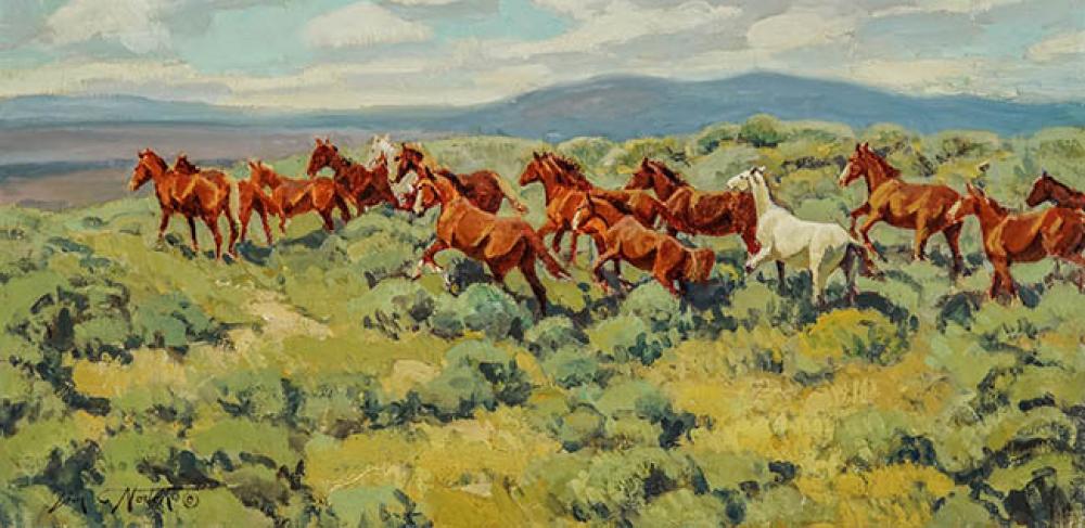 JIM NORTON (AMERICAN B. 1953), WILD