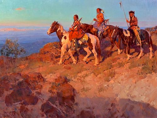 JIM NORTON OIL ON CANVAS, DAYS GONE